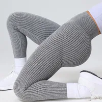 Fitness Lady Sexy Solid Color Nylon Spandex Polyester Active Bottoms Sweatpants main image 4