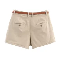 Women's Holiday Banquet Selfie Casual Streetwear Solid Color Shorts Shorts main image 3