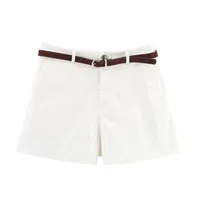 Women's Holiday Banquet Selfie Casual Streetwear Solid Color Shorts Shorts sku image 6