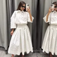 Holiday Selfie Street Women's Casual Elegant Streetwear Solid Color Cotton Polyester Skirt Co-ord Set Shorts Sets main image 1