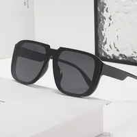 Business Luxurious Oval PC UV400 Protection Resin Oval Frame Full Frame Glasses main image 2