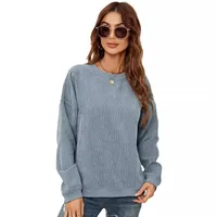 Women's Hoodie Long Sleeve Hoodies & Sweatshirts Casual Stripe main image 4