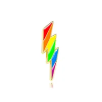 Cartoon Style Cute Streetwear Letter Rainbow Palm Alloy Stamping Stoving Varnish Plating Unisex Cartoon Pinback Badge Brooches Collar Pin sku image 3
