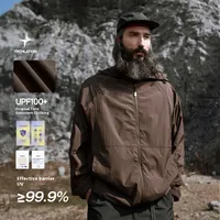 Jie Zhan Men's Wear | UPF100 Light Original Yarn Sunscreen Clothing  Spring/Summer New Outdoor Sunscreen Clothing Hooded Coat main image 2