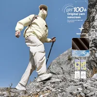 Jie Zhan Men's Wear | UPF100 Light Original Yarn Sunscreen Clothing  Spring/Summer New Outdoor Sunscreen Clothing Hooded Coat main image 3