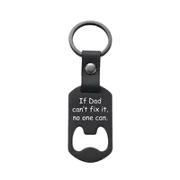 Metallic Leather Keychain   Father's Day Family Commemorative Holiday Gift Engraving Keychain sku image 25