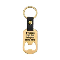 Metallic Leather Keychain   Father's Day Family Commemorative Holiday Gift Engraving Keychain sku image 41