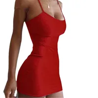 Foreign Trade Spring And Summer Women's Tight Dress  Nightclub Hip Dress Sexy Slip Dress Outdoor Beach Dress main image 3