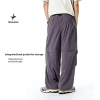 Jiezhan Men's Wear | COOLMAX Detachable Pants 25 Spring And Summer New Outdoor Upf50 Sunscreen Workwear Long Shorts main image 4