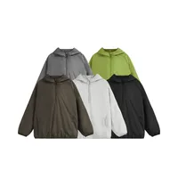 ABS Men's | DuPont Three-proof Down Jacket  Fall/Winter New Half Zipper Light 90 Velvet Hooded Down Jacket main image 1