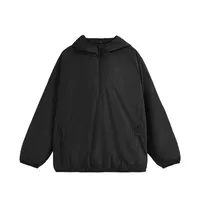 ABS Men's | DuPont Three-proof Down Jacket  Fall/Winter New Half Zipper Light 90 Velvet Hooded Down Jacket sku image 2