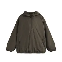 ABS Men's | DuPont Three-proof Down Jacket  Fall/Winter New Half Zipper Light 90 Velvet Hooded Down Jacket sku image 9