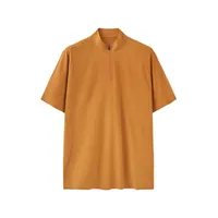 Jie Zhan Men's Wear | Ultrasonic Pressure Glue Riding Zipper T-shirt  Spring/Summer New UPF50 Sports Sunscreen Short Sleeve sku image 7