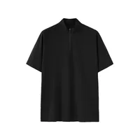 Jie Zhan Men's Wear | Ultrasonic Pressure Glue Riding Zipper T-shirt  Spring/Summer New UPF50 Sports Sunscreen Short Sleeve sku image 2