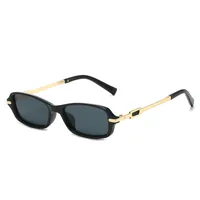 Modern Style Solid Color PC UV400 Protection Tinted Lenses Oval Frame Square Full Frame Glasses main image 1
