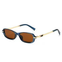 Modern Style Solid Color PC UV400 Protection Tinted Lenses Oval Frame Square Full Frame Glasses main image 5