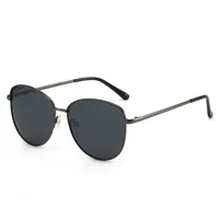 Elegant Basic Lady Solid Color Tac UV400 Protection Oval Frame Full Frame Glasses main image 1