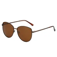 Elegant Basic Lady Solid Color Tac UV400 Protection Oval Frame Full Frame Glasses main image 2