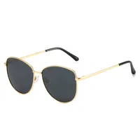 Elegant Basic Lady Solid Color Tac UV400 Protection Oval Frame Full Frame Glasses main image 5