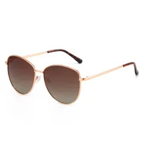 Elegant Basic Lady Solid Color Tac UV400 Protection Oval Frame Full Frame Glasses sku image 6