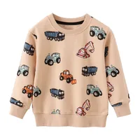 Children's Autumn Long Sleeve Boy's Cartoon Crew Neck Sweater New Casual Cotton Terry Children's Clothing Jacket Wholesale sku image 6