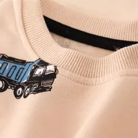 Children's Autumn Long Sleeve Boy's Cartoon Crew Neck Sweater New Casual Cotton Terry Children's Clothing Jacket Wholesale main image 3