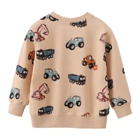 Children's Autumn Long Sleeve Boy's Cartoon Crew Neck Sweater New Casual Cotton Terry Children's Clothing Jacket Wholesale main image 5