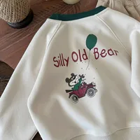 Boys Cartoon Sweatshirt  Spring New New Style Boys Long Sleeve Letter Spring Autumn Round Neck T-Shirt Easiest For Match Clothes main image 1