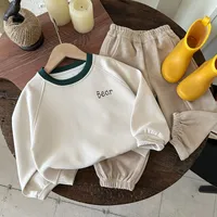 Boys Cartoon Sweatshirt  Spring New New Style Boys Long Sleeve Letter Spring Autumn Round Neck T-Shirt Easiest For Match Clothes main image 4