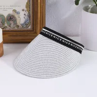 Women's Casual Sport Style Letter Wide Eaves Sun Hat sku image 2