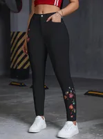 Women's Weekend School Travel Casual Classic Style Flower Full Length Casual Pants main image 4