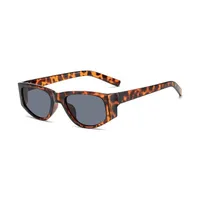 Casual Vintage Style Simple Style Solid Color Ac Square Full Frame Glasses sku image 1