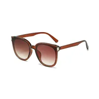 Casual Vintage Style Hawaiian Solid Color Ac Square Full Frame Glasses sku image 2