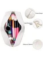 Elegant Lady Pu Leather Makeup Bags Makeup Bags 1 Piece main image 3