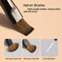 Solid Color Plastic Nail Pen main image 4
