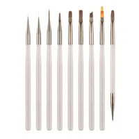 Solid Color Plastic Nail Pen main image 7