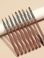 Solid Color Plastic Nail Pen main image 1
