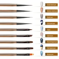 Solid Color Plastic Nail Pen main image 9