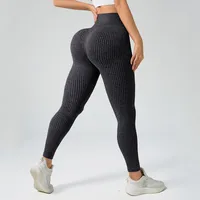 Classic Style Sport Style Solid Color Nylon Spandex Polyester Active Bottoms Leggings Sweatpants sku image 14