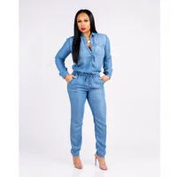 Women's Casual Street Casual Streetwear Solid Color Full Length Jumpsuits main image 4