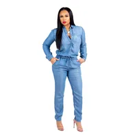 Women's Casual Street Casual Streetwear Solid Color Full Length Jumpsuits main image 3