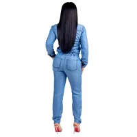 Women's Casual Street Casual Streetwear Solid Color Full Length Jumpsuits main image 5