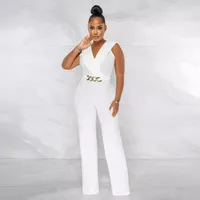 Women's Casual Daily Casual Streetwear Geometric Full Length Jumpsuits main image 2