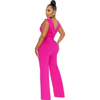 Women's Casual Daily Casual Streetwear Geometric Full Length Jumpsuits main image 4