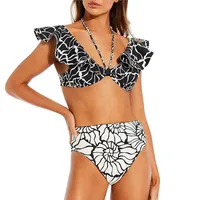 Women's Printing 1 Piece 2 Pieces Set 3 Pieces Set Swimwear main image 3