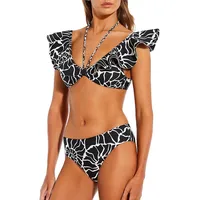 Women's Printing 1 Piece 2 Pieces Set 3 Pieces Set Swimwear main image 4