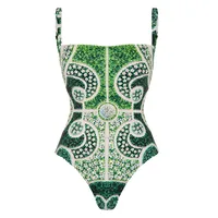 Women's Printing 1 Piece 2 Pieces Set One Piece Swimwear sku image 6