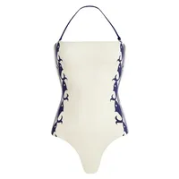 Women's Beach Classic Style Solid Color 1 Piece One Piece Swimwear sku image 4