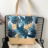 New Arrival Hemp Rope Ethnic  New Arrival Beach Bag Linen Shoulder Bag Fashion Women's Bag Canvas Bag main image 3