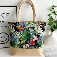 New Arrival Hemp Rope Ethnic  New Arrival Beach Bag Linen Shoulder Bag Fashion Women's Bag Canvas Bag main image 4